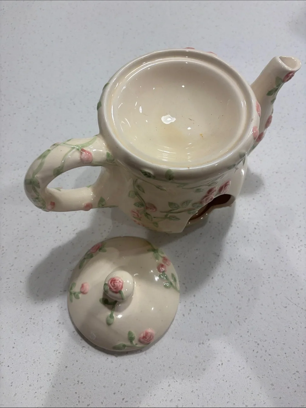 Vintage Shabby Chic Ceramic Teapot Warmer